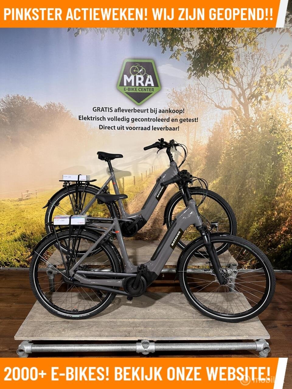 Batavus Altura elektrische fiets met BOSCH middenmotor ebike, Fietsen en Brommers, Elektrische fietsen, Nieuw, Batavus