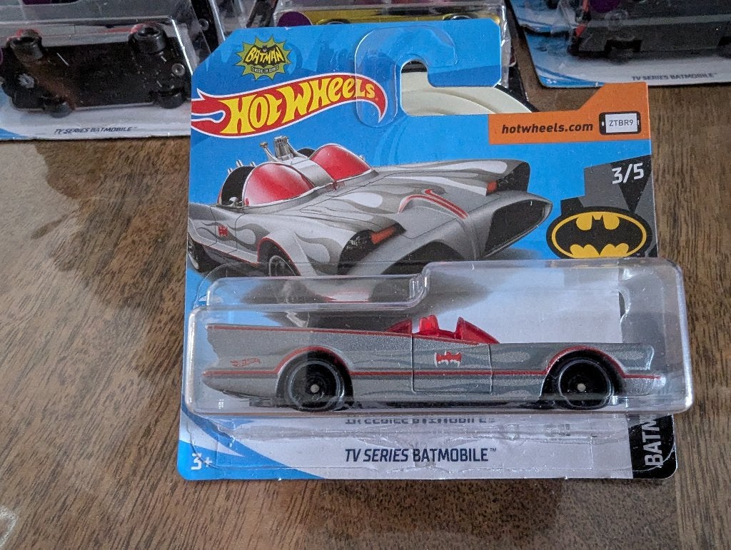 Batman - TV Series Batmobile - HW - Zilver - Nieuw - 05, Ophalen, Nieuw, Auto