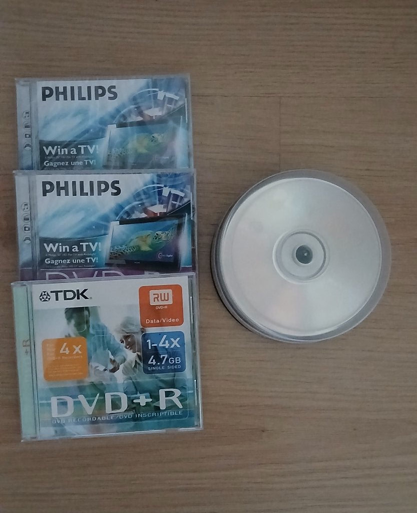 30 nieuwe lege dvd's Philips, Platinum en TDK, Ophalen of Verzenden, Nieuw, Dvd