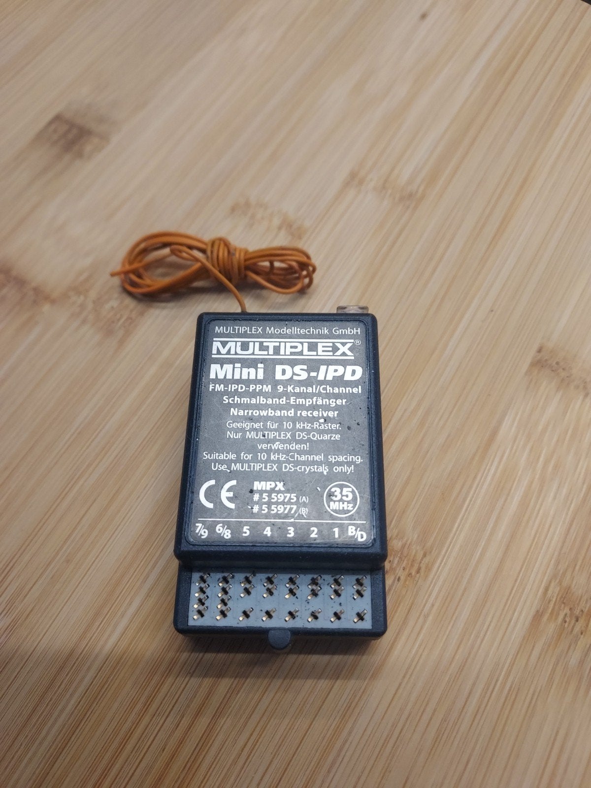 MULTIPLEX Mini DS-IPD 9-Kanaals Schmalband-Empfänger, Ophalen of Verzenden