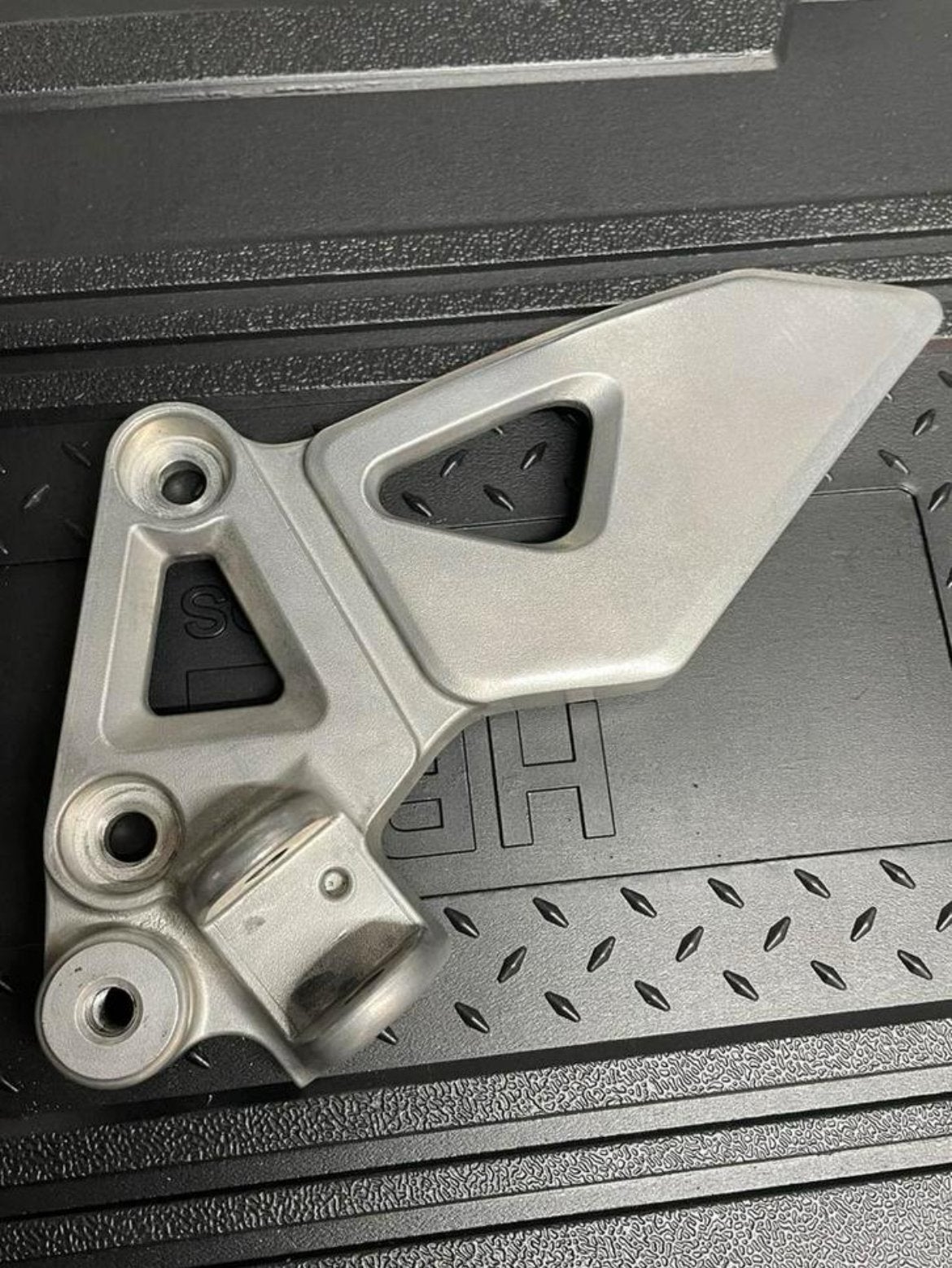 Voetsteunplaat Honda vfr800 crossrunner, Ophalen of Verzenden, Gebruikt