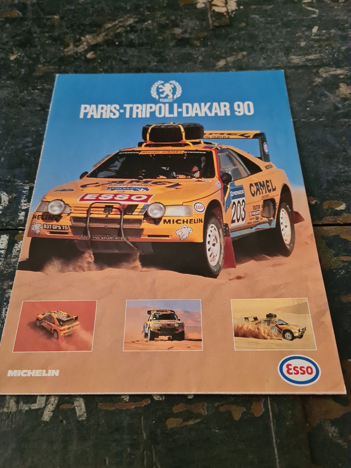 Peugeot 405 Turbo 16, 205 Turbo 16 Parijs Dakar 1990, Ophalen of Verzenden, Nieuw, Peugeot