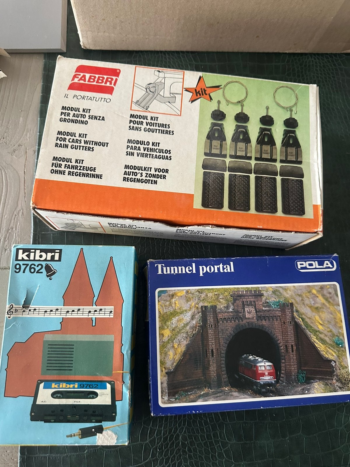 Kibri geluid 9762-Pola tunnel portal n 273-Fabri modulkit, Overige merken, Gelijkstroom of Wisselstroom, Brug, Tunnel of Gebouw