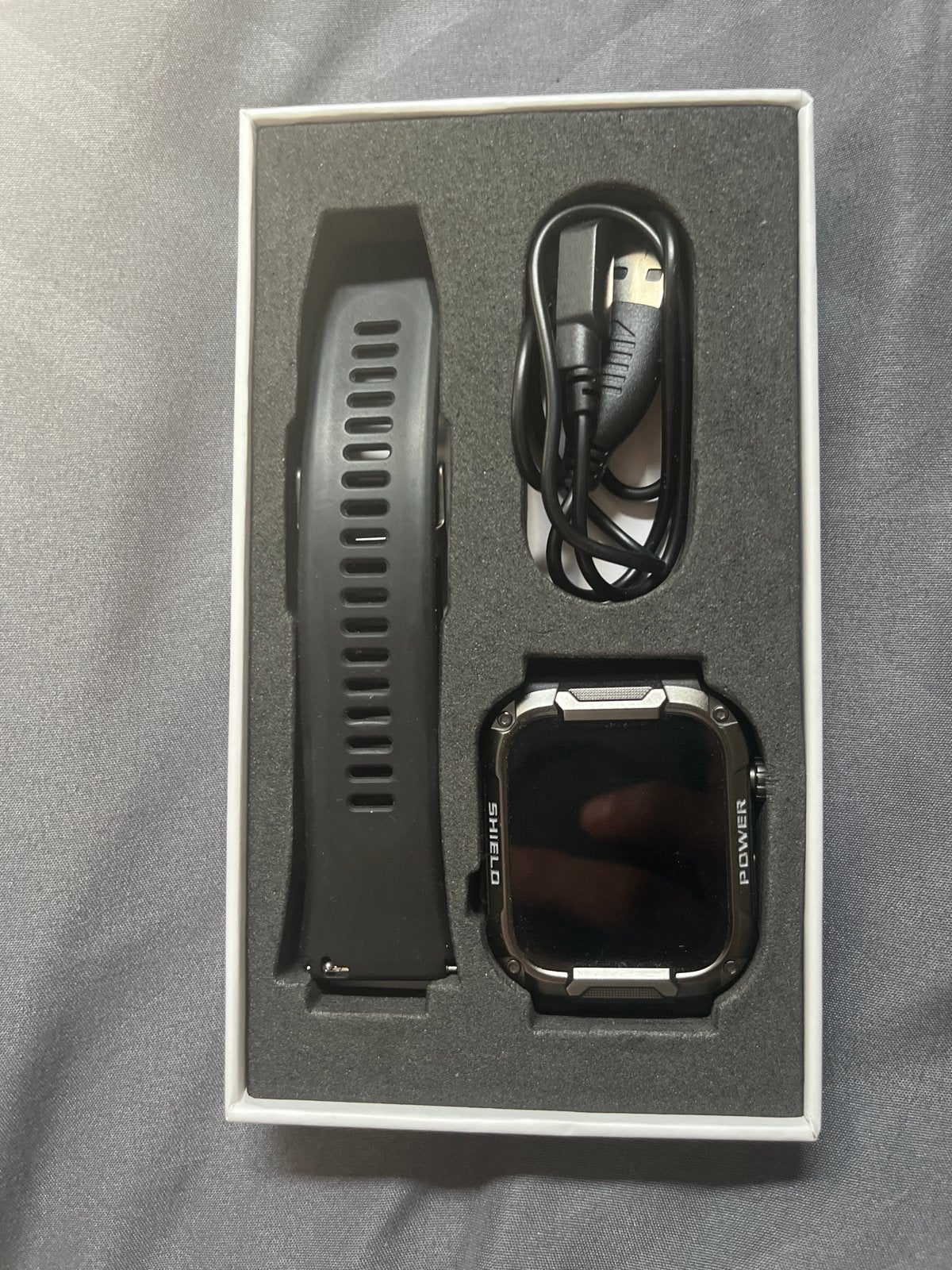 Gard Pro Ultra Smartwatch - Nieuw in doos, Ophalen, Hartslag, Zwart, Nieuw