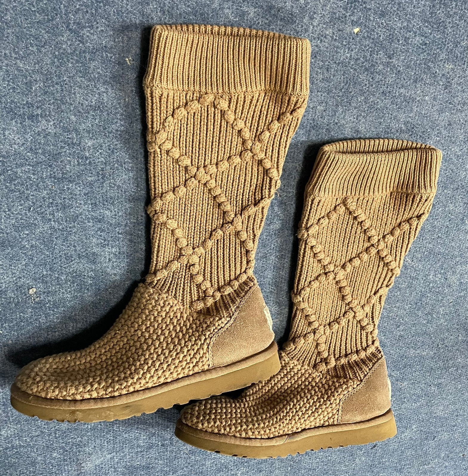 Uggs gebreid maat 39, Ophalen of Verzenden, Zo goed als nieuw, Zwart