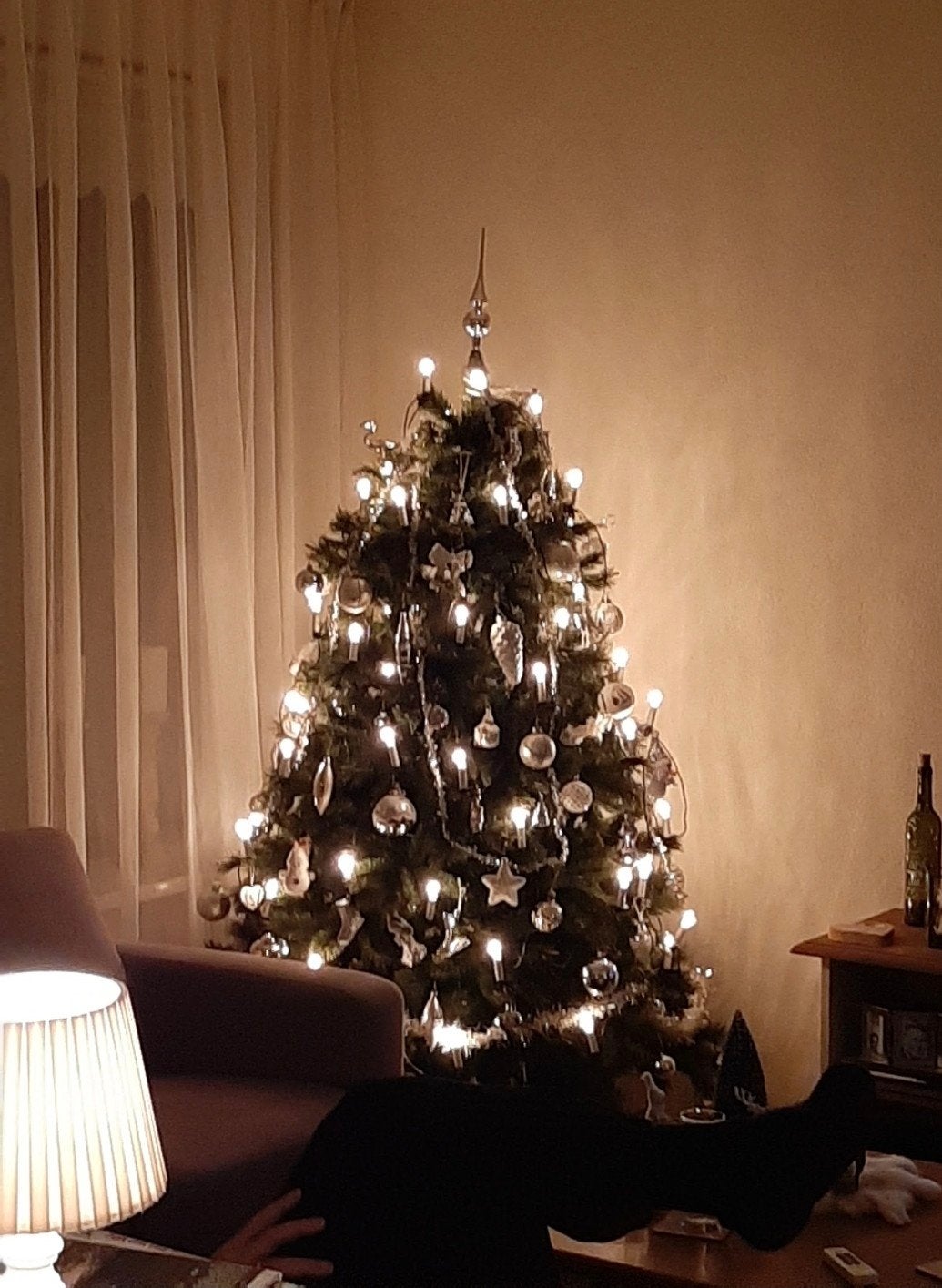 Mooie kunstkerstboom 1.80 cm, Diversen, Ophalen, Zo goed als nieuw