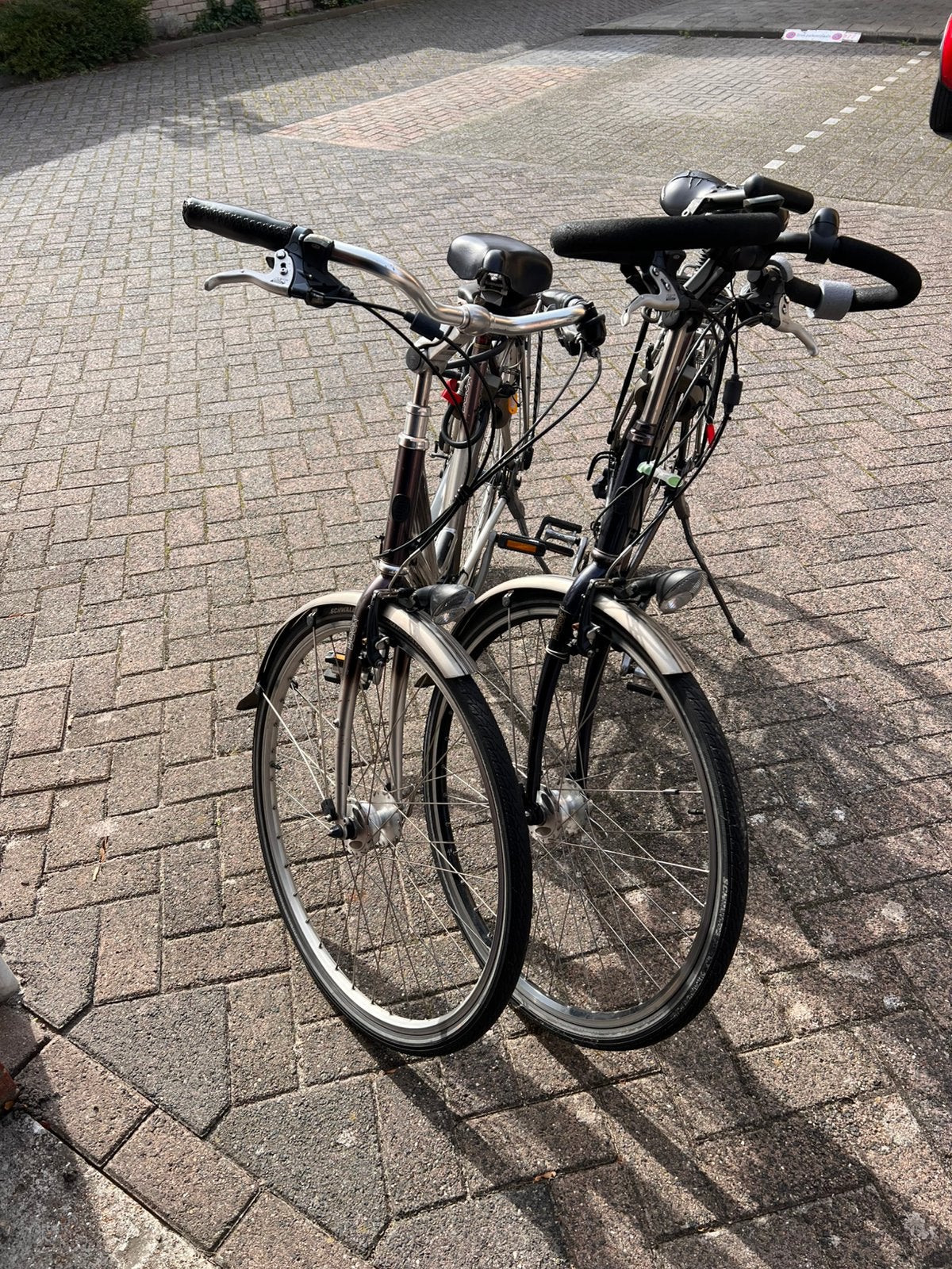 Dames en heren fiets set Koga, Ophalen, Gebruikt