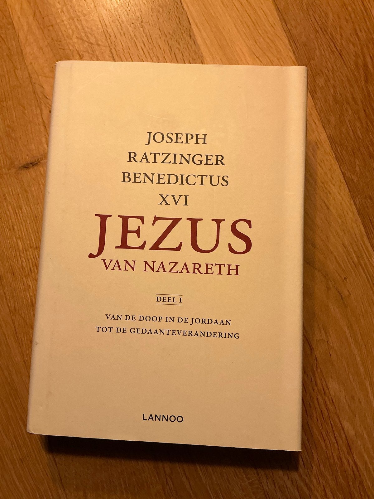Jezus van Nazareth - Deel I door Joseph Ratzinger, Ophalen of Verzenden, Zo goed als nieuw, Christendom | Katholiek