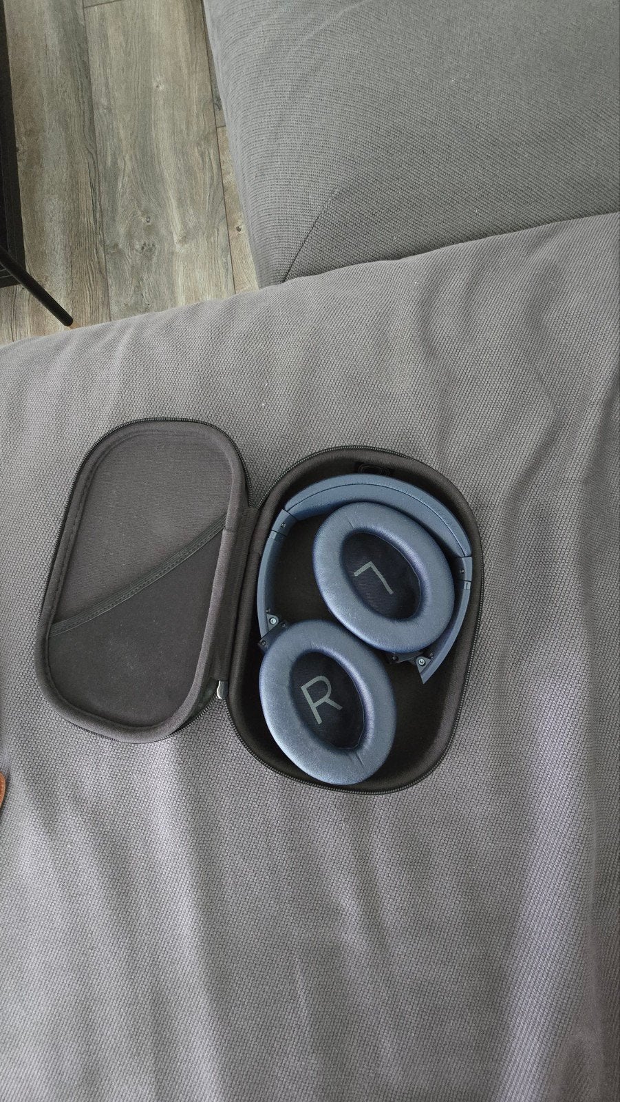 Bose QC45 - Blue - koptelefoon met Noise Cancelling, Ophalen of Verzenden, Zo goed als nieuw, Over-ear, Bose