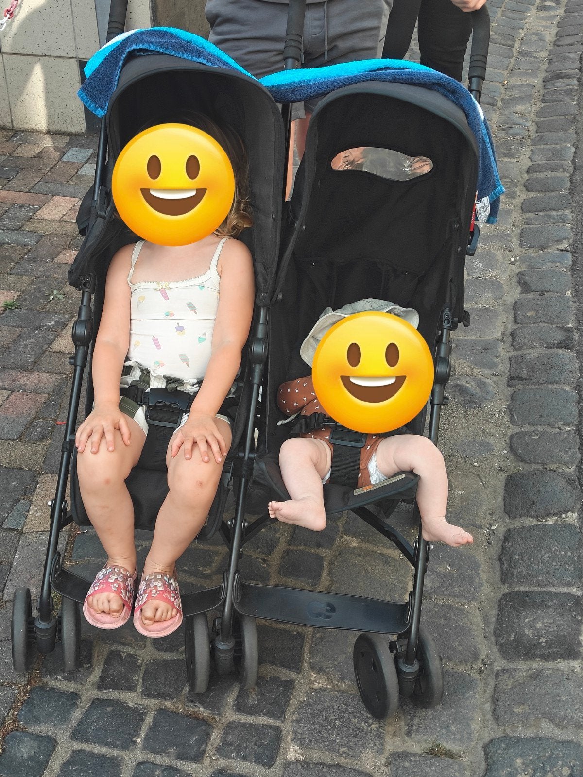 Koelstra Dubbele Buggy - Ideaal voor twee kinderen, Ophalen, Gebruikt, Koelstra, Duomodel