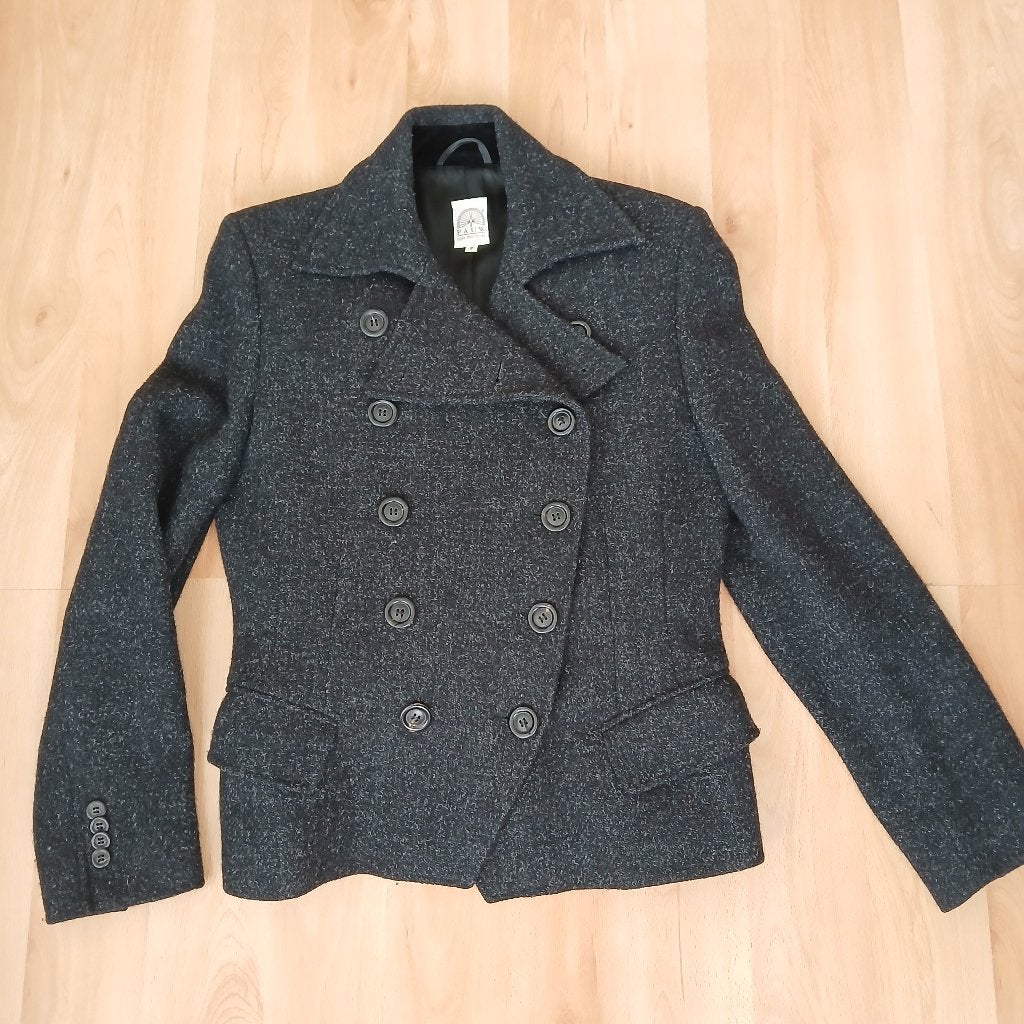Pauw Amsterdam  x Harris Tweed coat L, Maat 38/40 (M), Verzenden, Pauw, Zo goed als nieuw