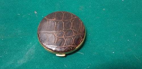 -	poederdoosje vintage, emirich germany, Ophalen of Verzenden