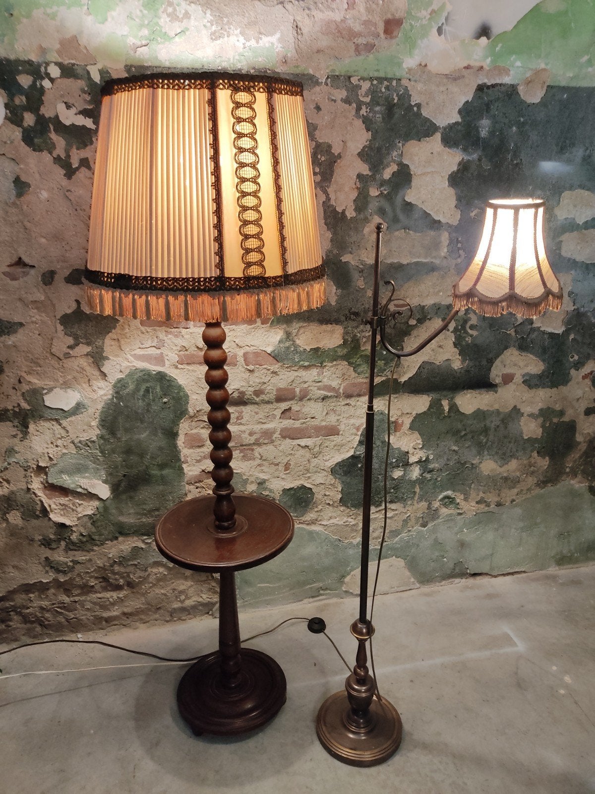 Vintage Vloerlampen, Ophalen