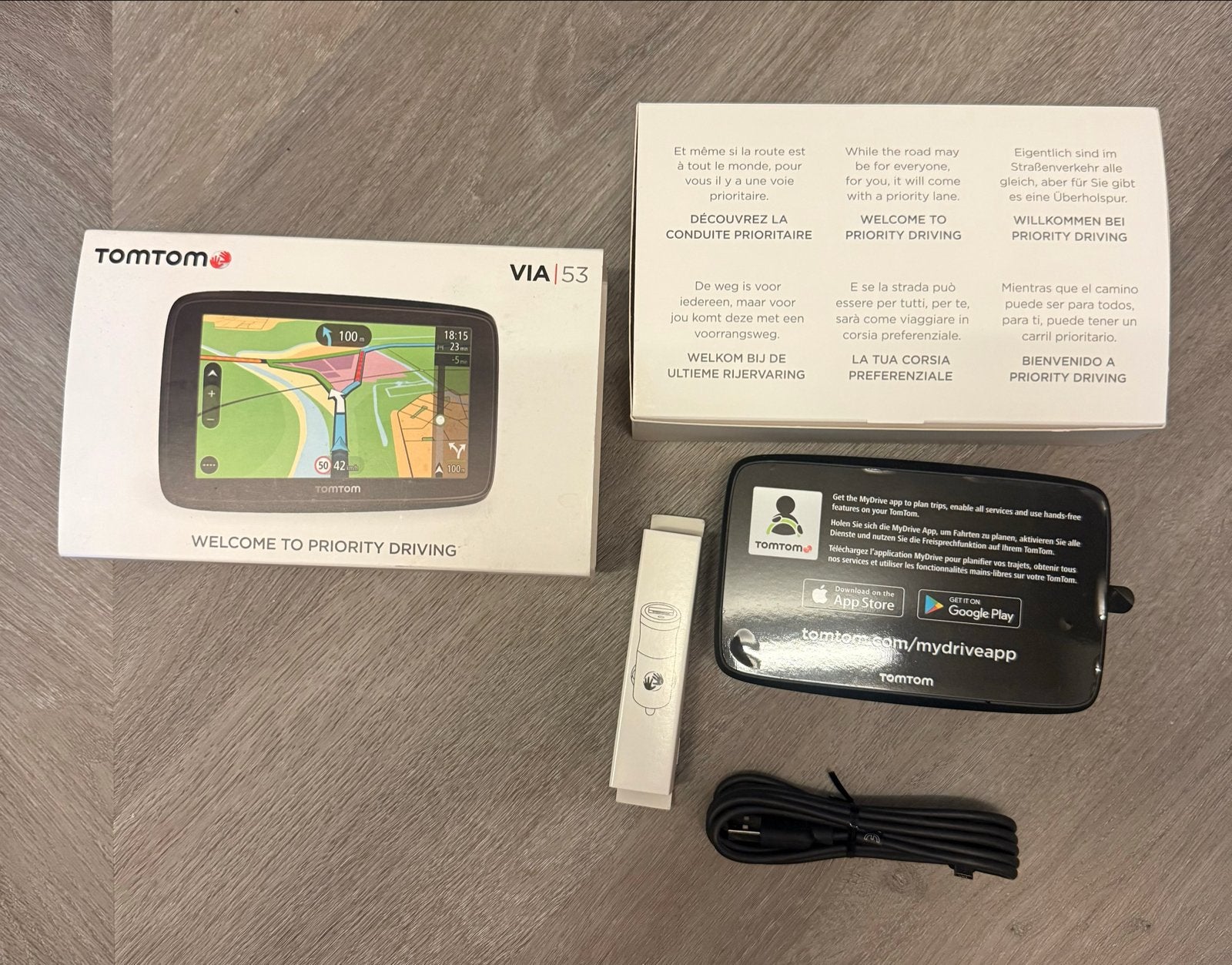 Nieuwe TomTom VIA 53 Navigatiesysteem, Auto diversen, Ophalen, Nieuw