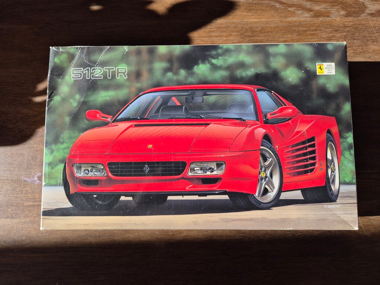 Zeldzame Rosso Ferrari 512TR Modelbouw Kit - Nieuw in Doos, Overige merken, Auto, Groter dan 1:32, Nieuw