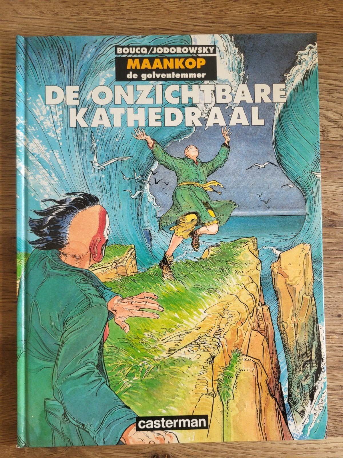 De Onzichtbare Kathedraal - Maankop de golventemmer, Eén stripboek, Ophalen of Verzenden, Gelezen, Boucq, Jodorowsky
