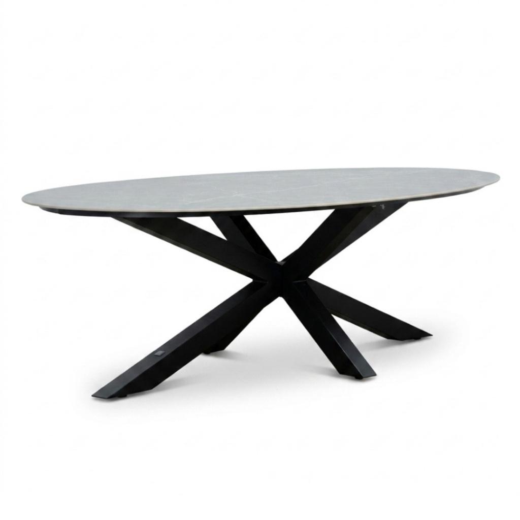 Calma dining tuintafel | sintered stone | 240cm ovaal, Ophalen, Aston Martinlaan 36, LUX Outdoor Living, Info@tuinmeubelwereld.nl