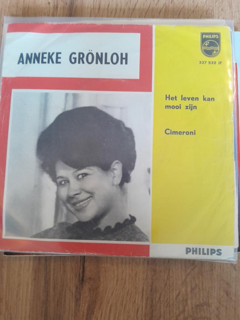 Anneke gronloh 7inch het leven  kan mooi zijn, Ophalen of Verzenden, Zo goed als nieuw, Nederlandstalig