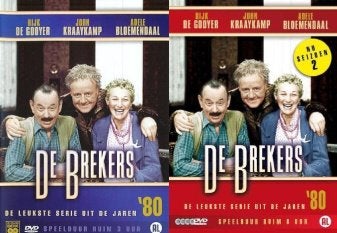 De Brekers - Seizoen 1+2 (7xDVD SET) TV-Serie Rijk de Gooyer, Alle leeftijden, Ophalen of Verzenden, Zo goed als nieuw, Komedie