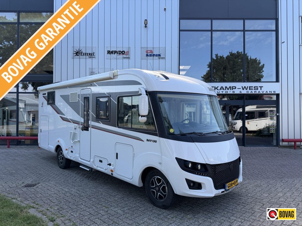 Rapido 8096 DF Zeer compleet uitgevoerd, Caravans en Kamperen, Campers, Fiat, Tot en met 2, Bedrijf, Rapido