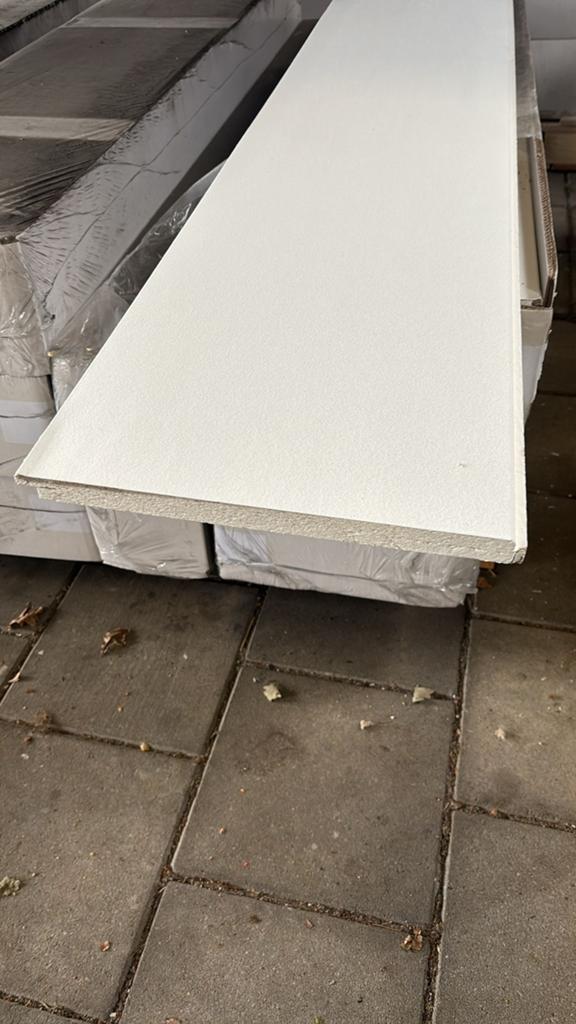 Knauf perla systeemplafond verdekt 1500x300x19  39,6m2, Zo goed als nieuw, Minder dan 5 m², Glaswol, Ophalen