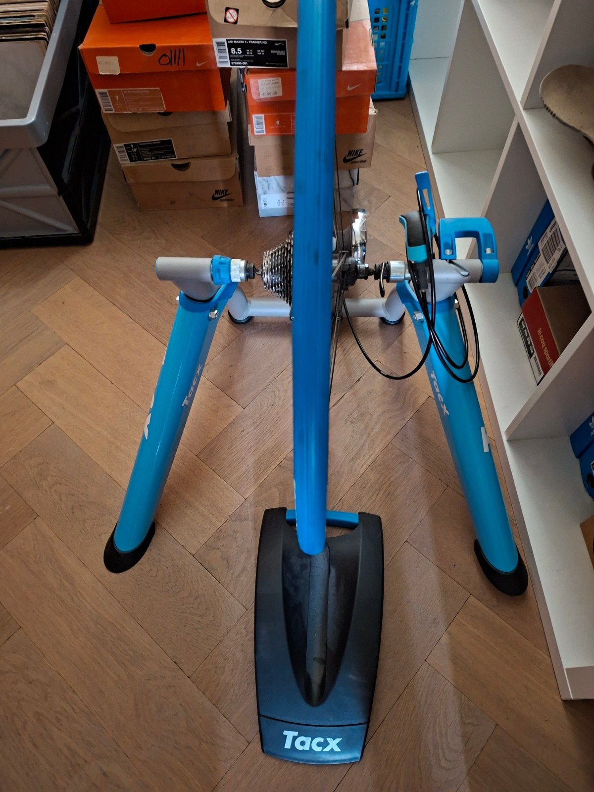 Tacx Trainer & Tyre 23-622 (700x23c) met cassette, Ophalen of Verzenden, Racefiets, Band