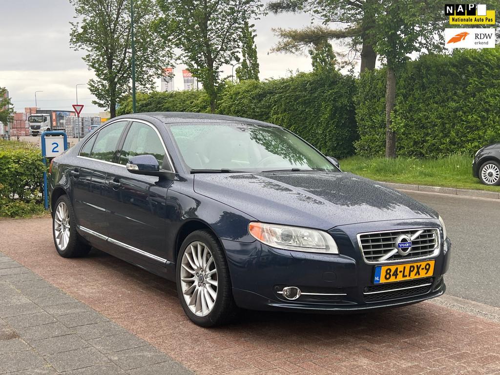 Volvo S80 2.0 T Summum *Nette Volvo, Euro 5, Zwart, 4 cilinders, Blauw