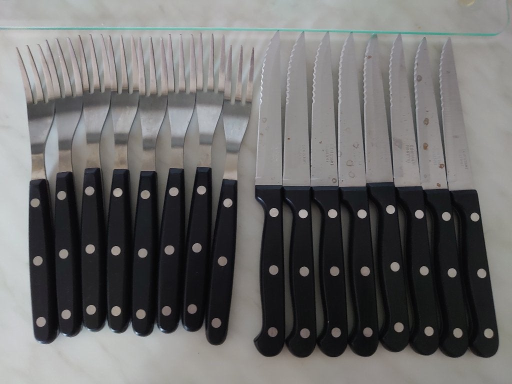 16-delige steak- bbq messen set, Overige materialen, Verzenden, Bestekset, Overige typen