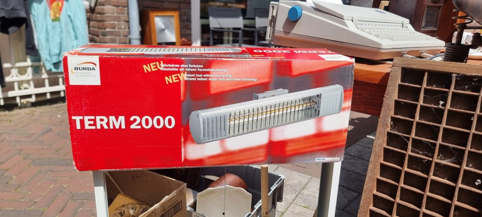 Burda Term 2000 Infrarood Heater - Nieuw in Doos, Minder dan 30 cm, Overige typen, Nieuw, Ophalen of Verzenden