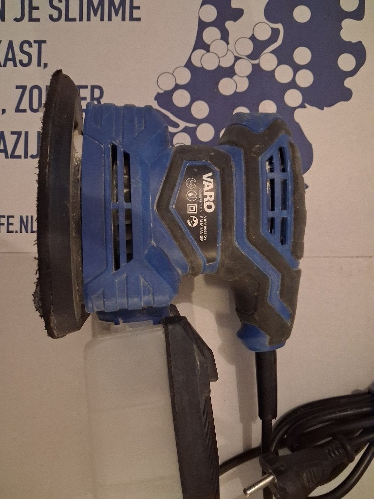 Varo powertools schuurmachine, Doe-het-zelf en Verbouw, Ophalen, Gebruikt, Minder dan 600 watt, Vlakschuurmachine