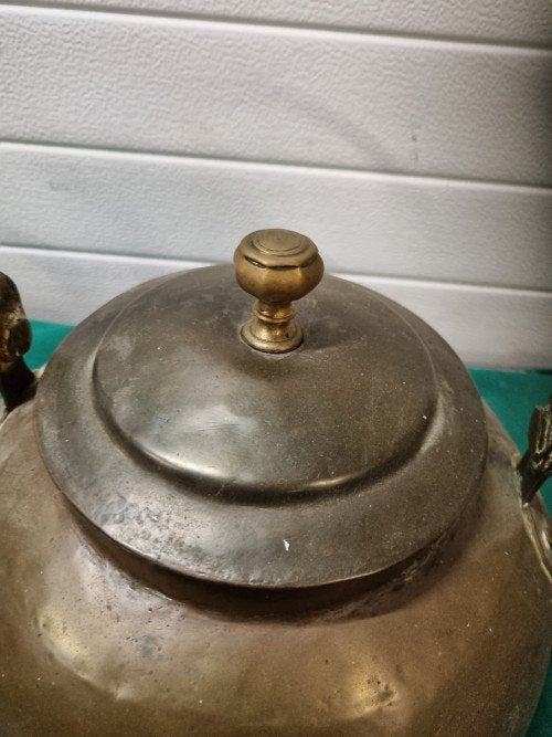 ketel koper zwaar vintage groot, Ophalen of Verzenden