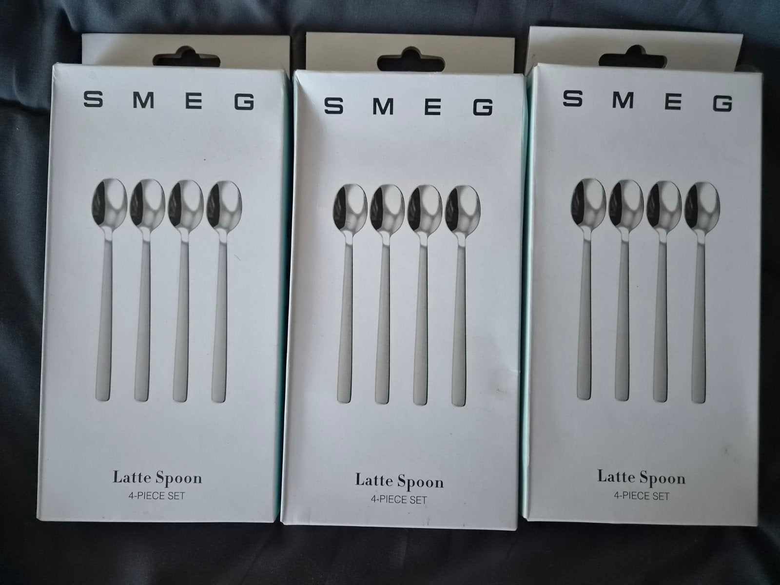 smegg latte lepels, Ophalen of Verzenden, Nieuw, Rvs of Chroom