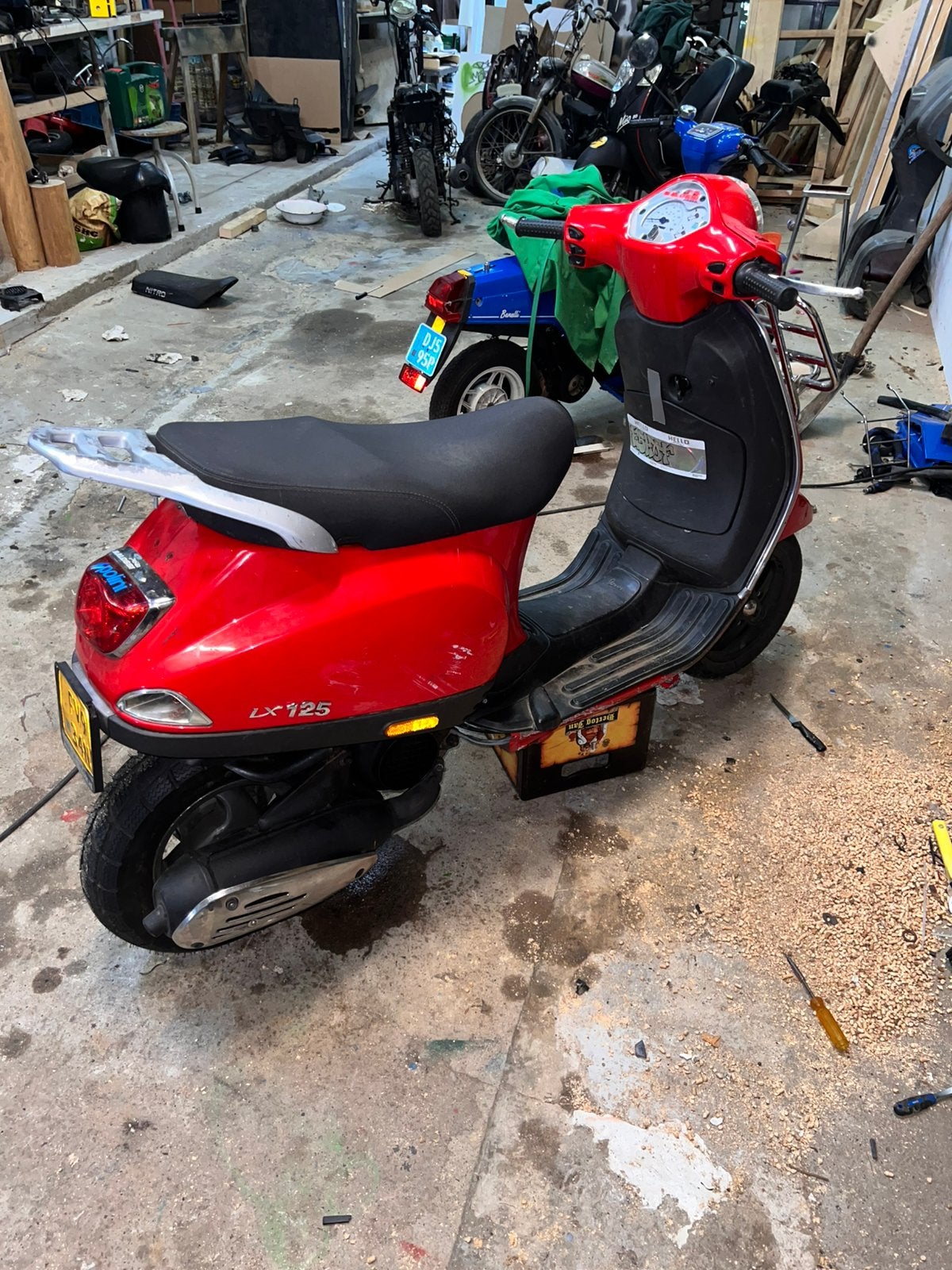Vespa lx50 met 125cc typhoon blok (liefst ruilen), Ophalen of Verzenden, Zo goed als nieuw, Benzine, Overige modellen
