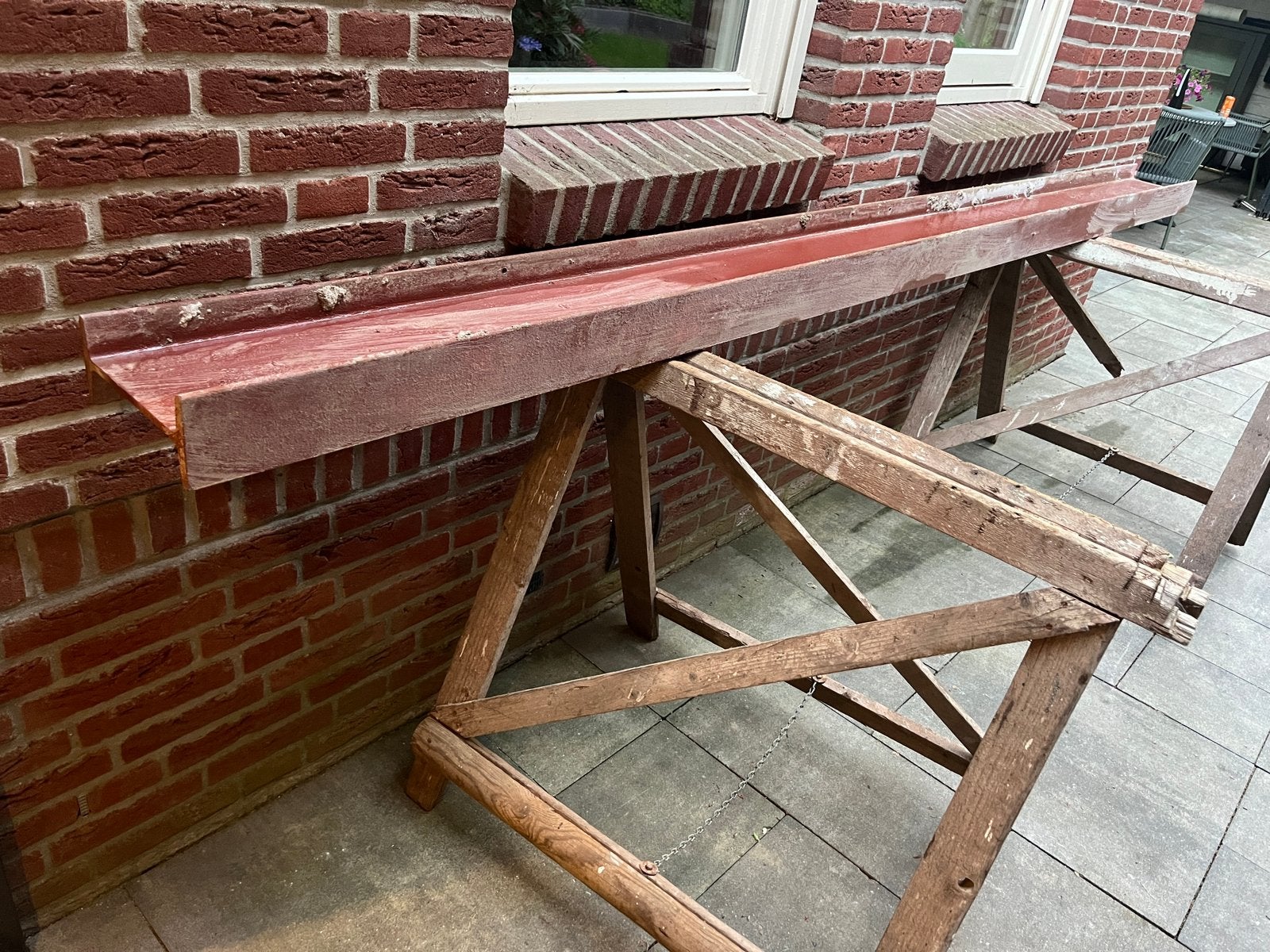 Stalen balk H of I balk, Doe-het-zelf en Verbouw, Ophalen, Zo goed als nieuw, IJzer