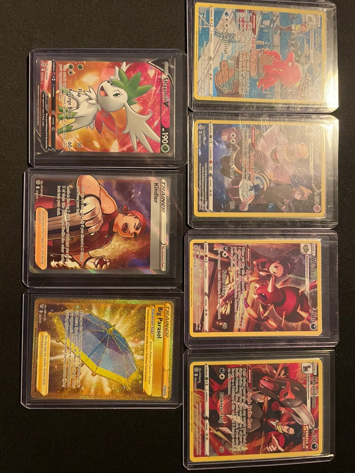 Pokemon kaarten, Ophalen of Verzenden, Nieuw, Meerdere kaarten, Foil