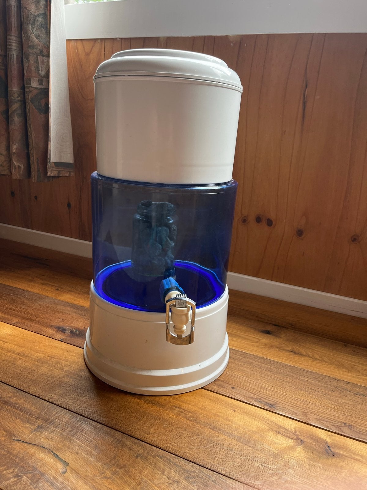 Aqualine 12 waterfilter glas (alkalisch) - Complete set, Ophalen, Zo goed als nieuw