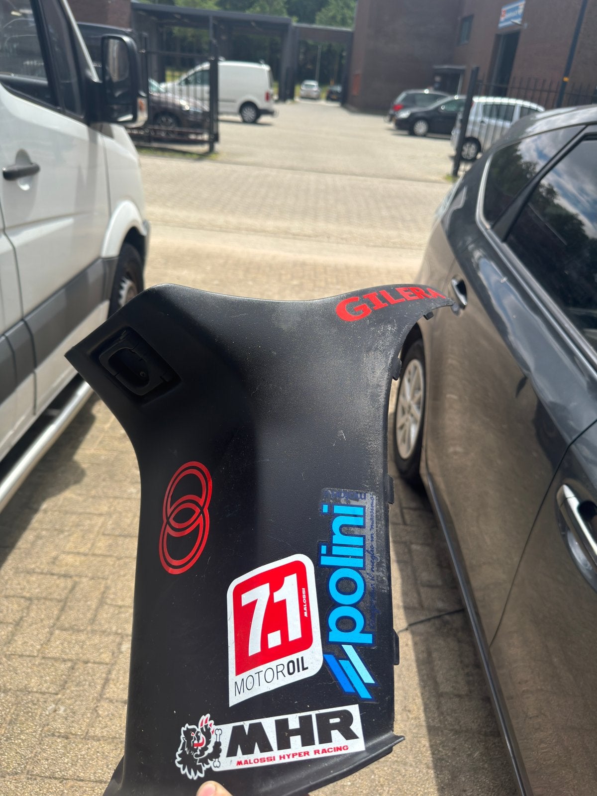 Gilera typhoon inspectie kap, Ophalen, Nieuw