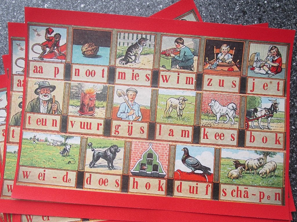Snailmail setje illustraties Cornelis Jetses, Verzenden, Nieuw