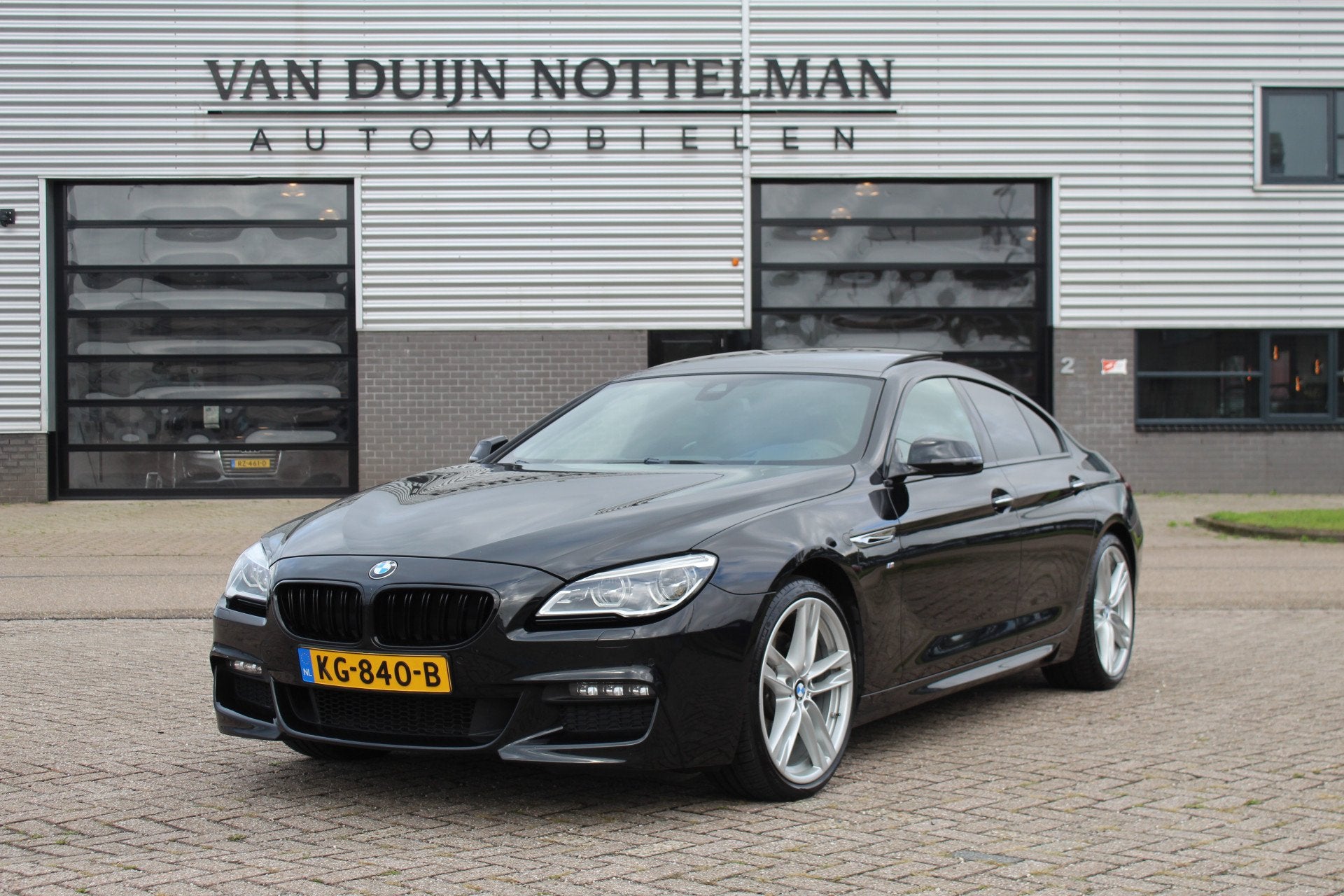 BMW 6 Serie Gran Coupé 640xd High Executive M Sport / Keyle, Auto's, Automaat, 2993 cc, Met garantie (alle), Zwart