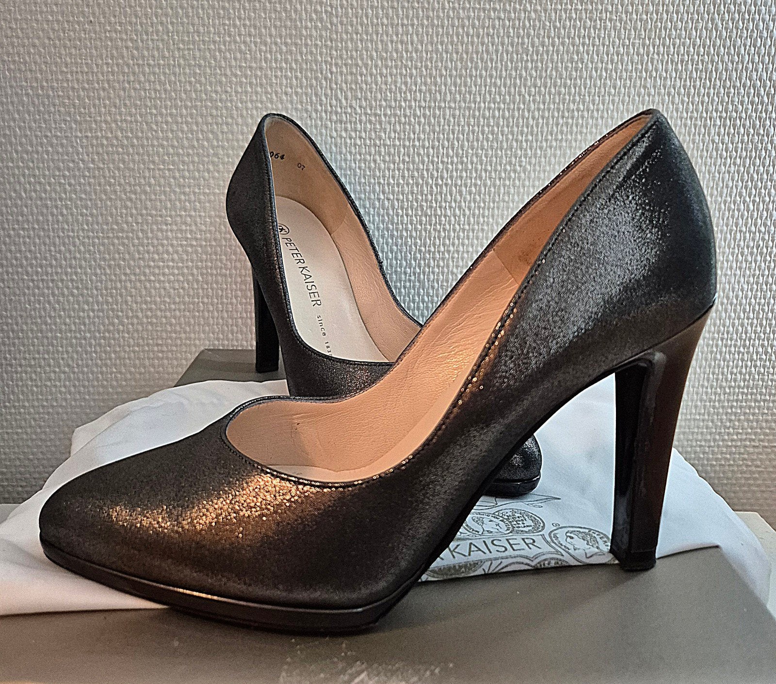 Peter Kaiser pumps / Herdi / Maat 39, Peter Kaiser, Pumps, Zwart, Ophalen of Verzenden