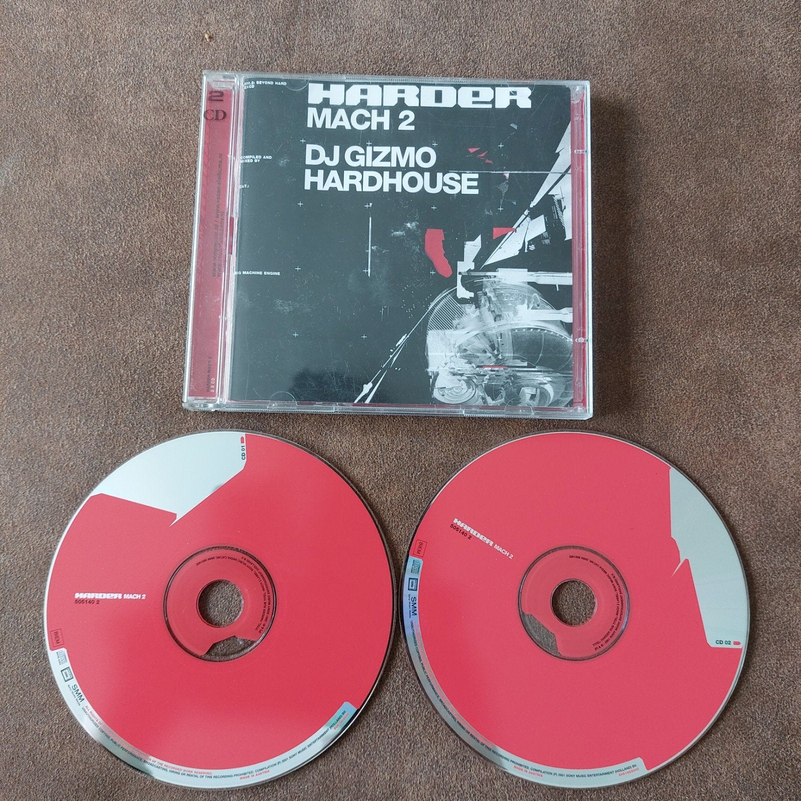Harder Mach 2 - DJ Gizmo Hardhouse CD (2 discs), Ophalen of Verzenden