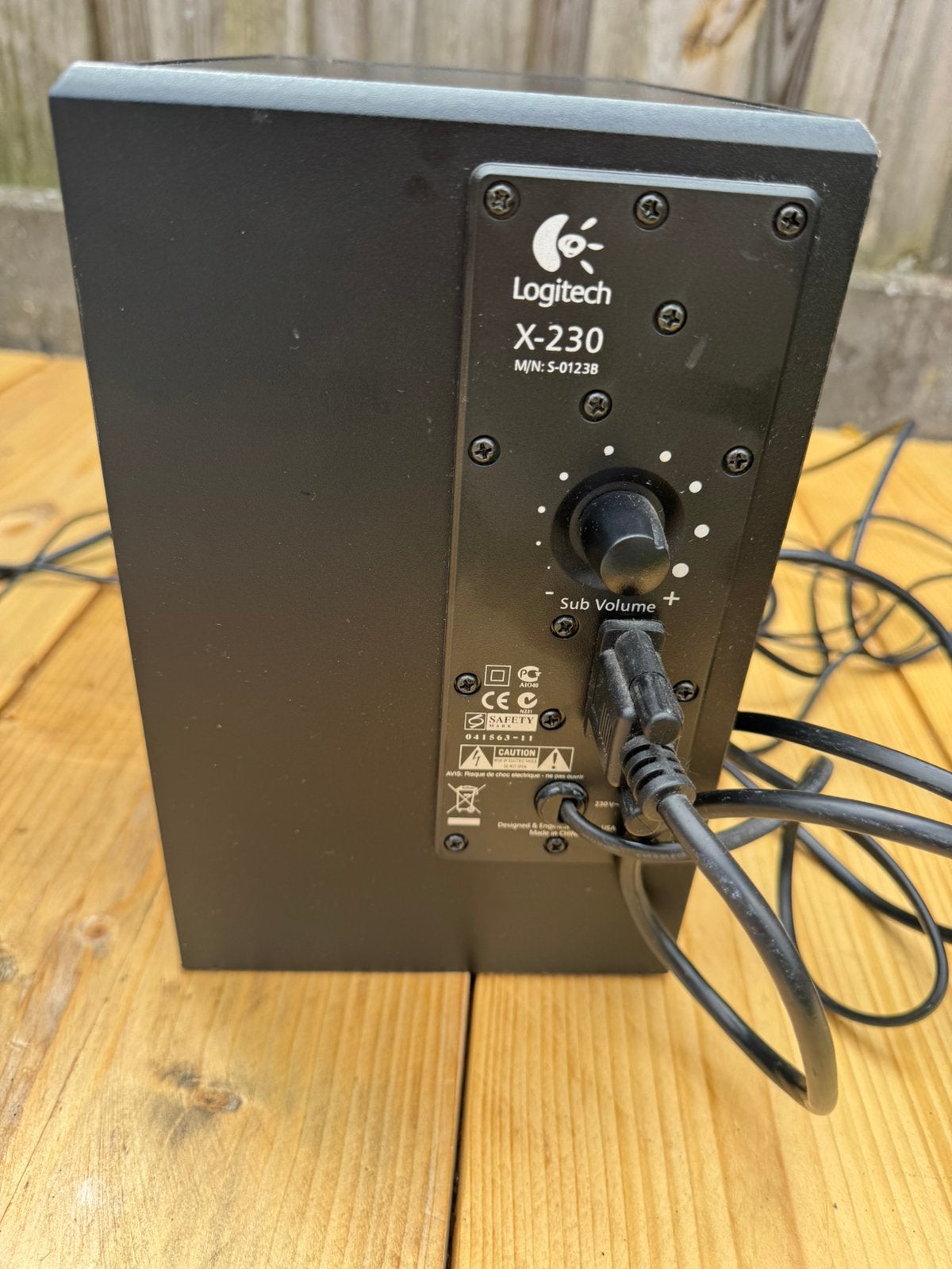 Logitech X-230 (2.1), Ophalen, Gebruikt, Audiokanaal 2.1