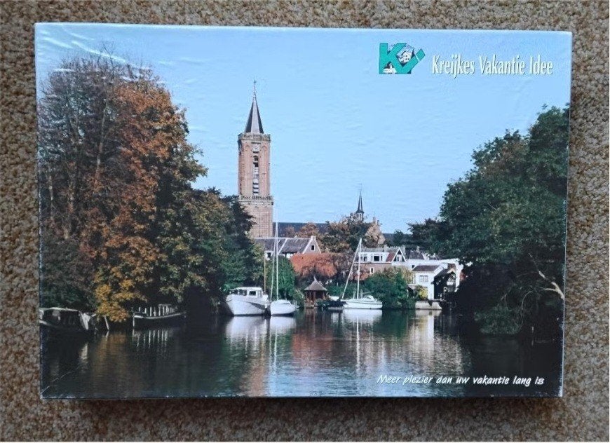 Kreijkes Vakantie Idee puzzel 'Loenen aan de Vecht', Ophalen, 500 t/m 1500 stukjes, Zo goed als nieuw, Legpuzzel
