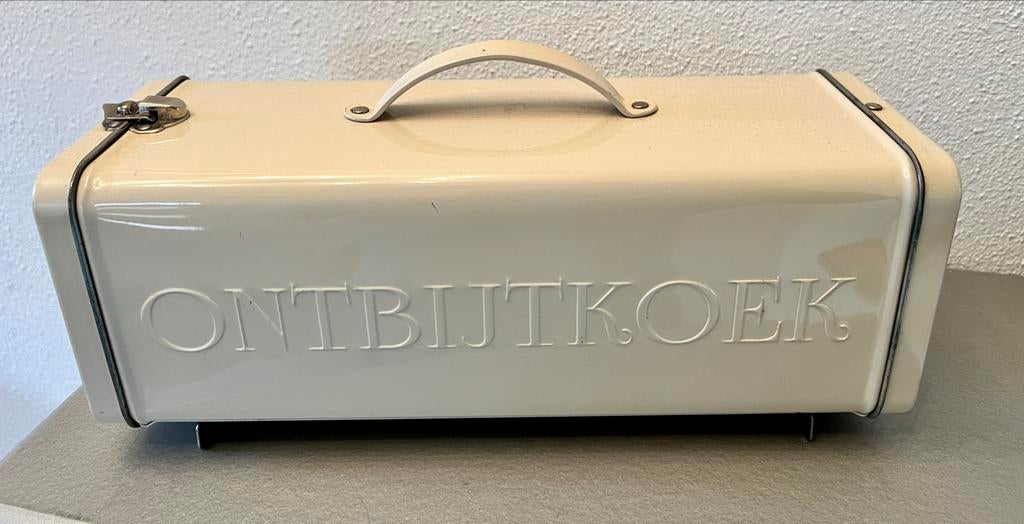 Vintage Ontbijtkoek Trommel, Ophalen of Verzenden, Zo goed als nieuw