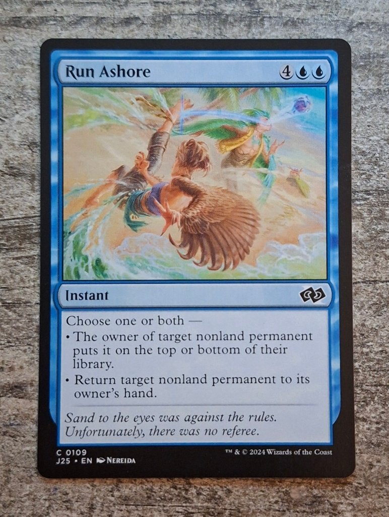 Run Ashore - Magic the Gathering, Verzenden, Zo goed als nieuw, Losse kaart
