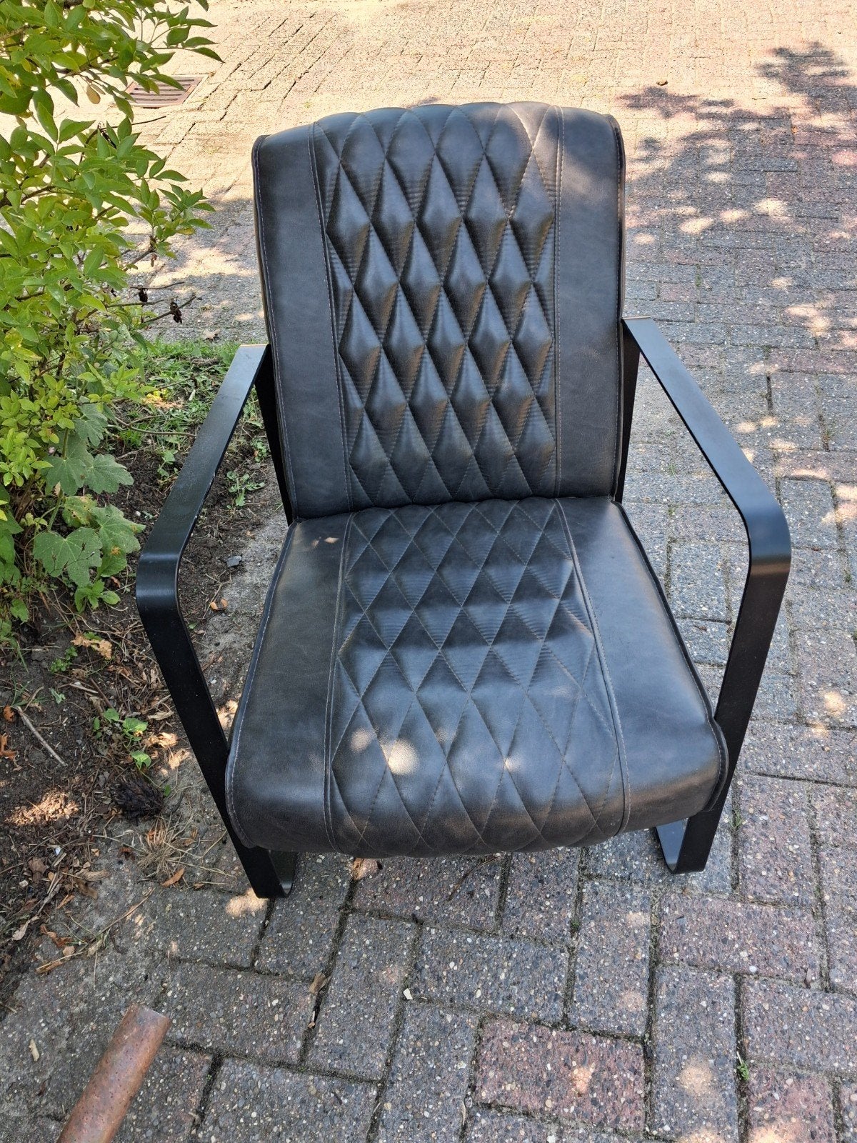 Industriële fauteuil, Huis en Inrichting, Ophalen, 75 tot 100 cm, 50 tot 75 cm