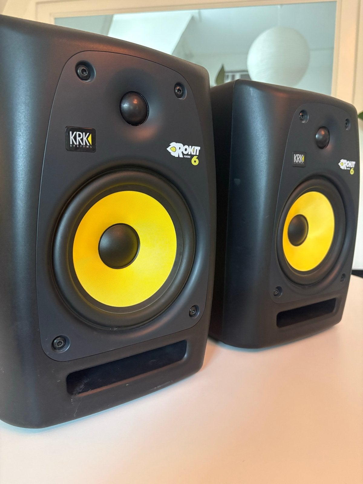 KRK Rokit 6 G2 Studiomonitoren (set van 2), Ophalen, Studiomonitor, Gebruikt, Inclusief kabels