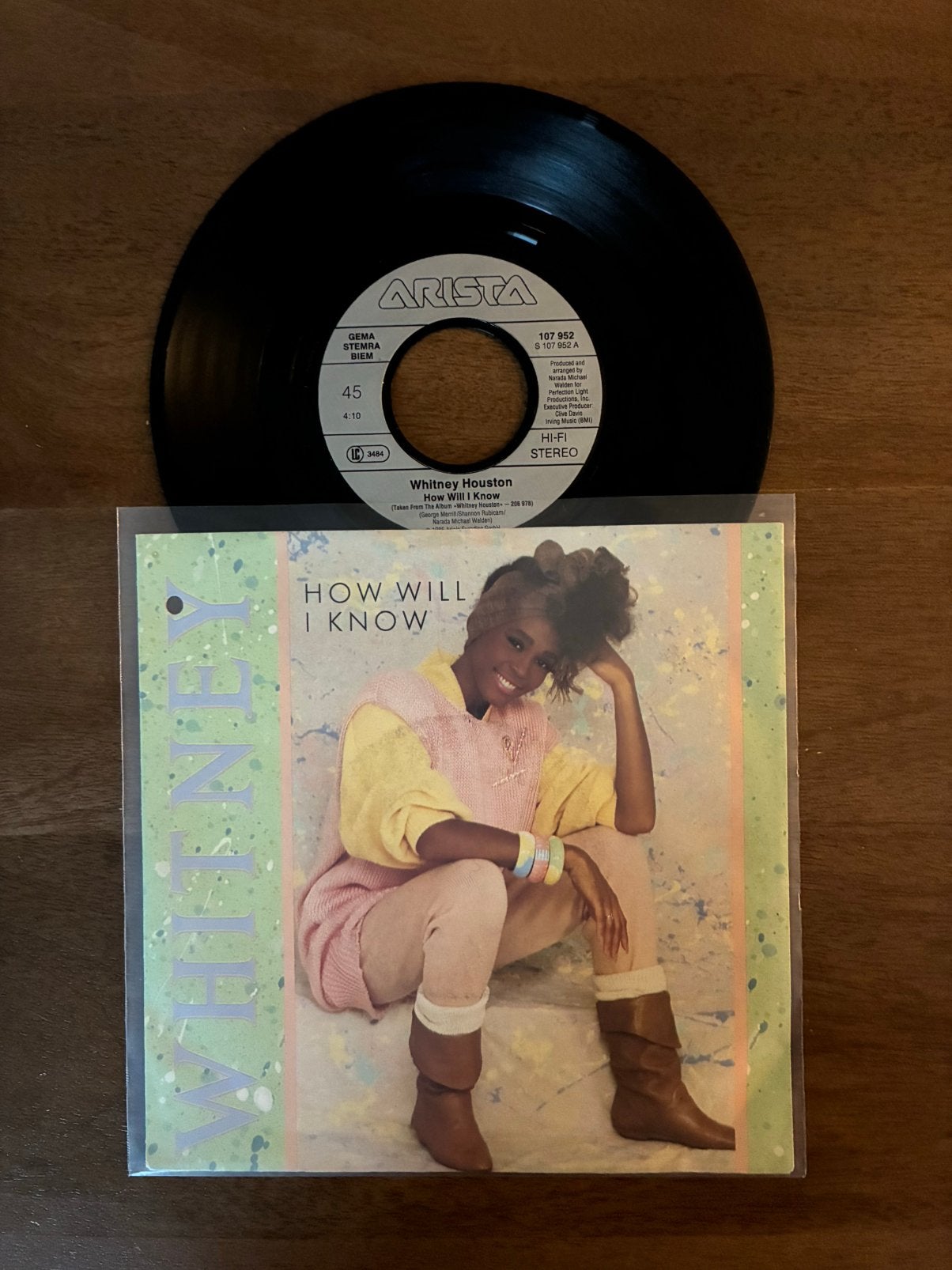 Whitney Houston - How will i know, Ophalen of Verzenden, 7 inch