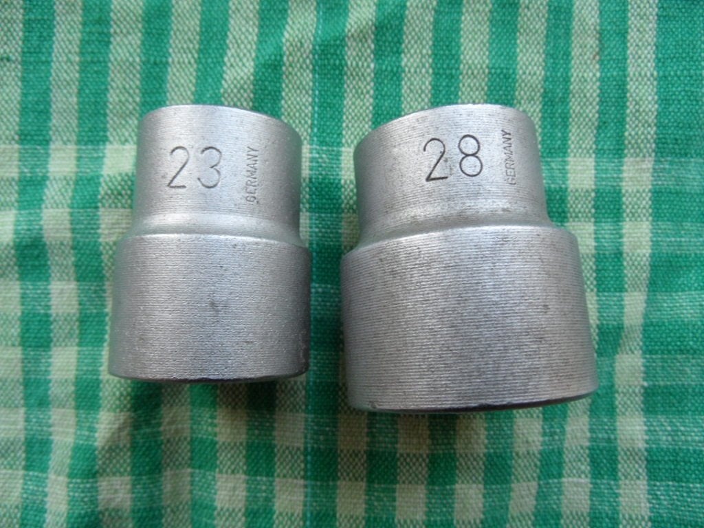 Rahsol (Gedore) 12 23 28 dop 1/2 aandrijving, Ophalen of Verzenden, Gebruikt