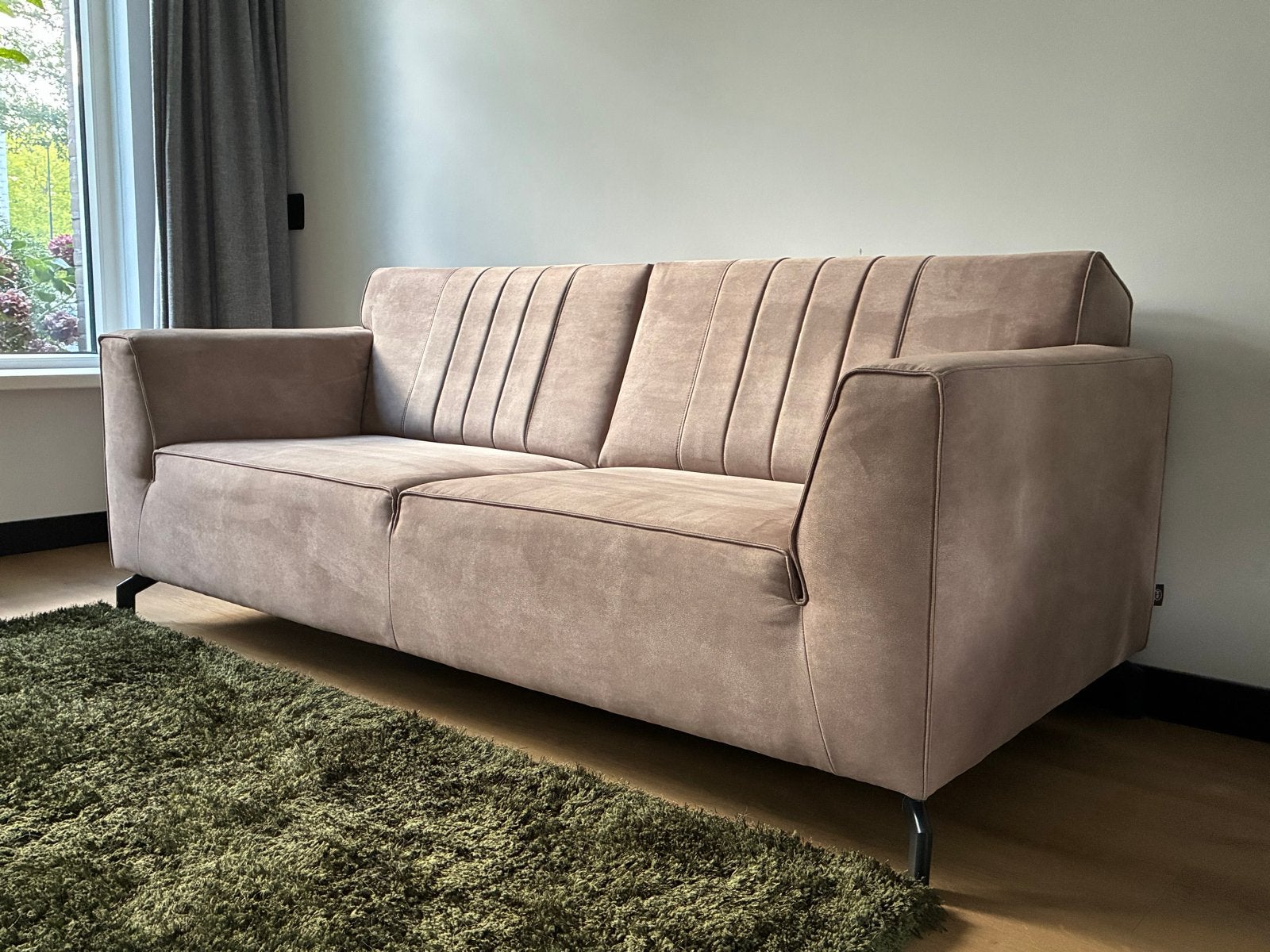 Henders & Hazel 2,5-zitsbank - Zembla- Zo goed als nieuw, Ophalen, 150 tot 200 cm, Driepersoons, 75 tot 100 cm